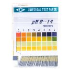100 feuilles de papier de test ph 0 à 14, bandes de papier de test acide et alcalin à mesure rapide et ... 100 feuilles de papier de test ph 0 à 14, bandes de papier de test acide et alcalin à mesure rapide et ...