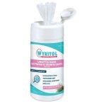 100 lingettes mains nettoyantes d�sinfectante wyritol