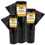 100 m tissu de sol, b�che anti - mauvaises herbes, b�che de paillage 100 g, 2 m de large, noir