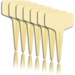 100 pcs etiquettes de plantes de jardin pour semis etiquettes de plantes de type t signe de jardin ext�rieur ...