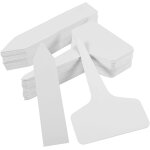 100 pieces etiquette plante, 2 formes etiquette jardin exterieur etiquette semis marqueur de plantes ...