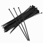 100 serre - c�bles 300 mm x 4, 8 mm pour filet d?ombrage, brise - vue pour cl�ture, b�che de tennis, ...