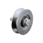 100mm v - groove wheel with 1 ball bearing