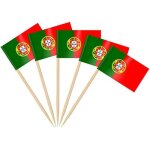 100pcs drapeau cure - dent portugal, pic pour topper de coupe, cure dent portugais pour jardin bar fte ...