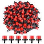 100pcs goutteurs irrigation goutte � goutte dripper, arrosage goutte � goutte automatique 360 r�glable ...