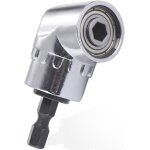 105 perceuse d'angle droite, adaptateur de visseuse d'angle, avec hexagonale 1 / 4  et porte magntiques, ...