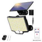 106led lumière solaire extérieure etanche avec motion sensor projecteur télécommande 3 modes pour patio ... 106led lumière solaire extérieure etanche avec motion sensor projecteur télécommande 3 modes pour patio ...
