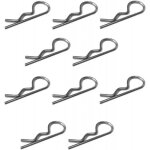 10x goupille beta 3mm acier tondeuse tracteur motoculteur remorque portail clip