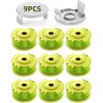 11 paquet modèle actualisé bobine fil coupe bordure convient pour ryobi one + 18v, 24v, 40v coupe bordures, ... 11 paquet modèle actualisé bobine fil coupe bordure convient pour ryobi one + 18v, 24v, 40v coupe bordures, ...