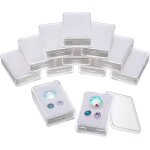12 pcs boîte de présentation de pierres précieuses en diamant, boîte d'affichage de bijoux colonne conteneur ... 12 pcs boîte de présentation de pierres précieuses en diamant, boîte d'affichage de bijoux colonne conteneur ...