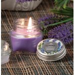 12 x bougie parfumee avec pot en verre
