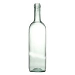 12 x bouteille en verre type bordolese verona 1500 ml - couleur demi - blanc