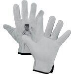 12 x gants de cuisson en cro�te de vache / palm blanche