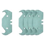 12 x lame a crochet pour cutter 5 pieces - 50 mm