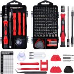 124 pices kit tournevis de prcision, tournevis precision, mini screwdriver set, tournevis torx, tournevis ...