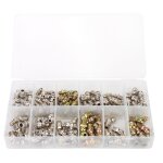 130 pices 45 degrs et type droit graisseur hydraulique zerk raccord pour tuyau tube