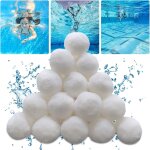 1300g boules de filtre de piscine, boule filtration piscine remplace 45kg sable pour filtre piscine, ...