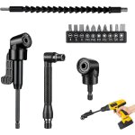 14 pices renvoi d'angle visseuse kit tige d'extension  tige hexagonale 1 / 4 , renvoi d'angle perceuse, ...