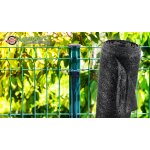 15 m filet d'ombrage, brise - vue pour clture, bche de tennis, clture de protection contre les regards, ...