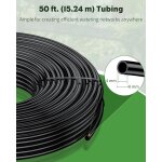 15 m tubulure d'irrigation goutte à goutte 4 - 6 mm, pour système d'arrosage, tuyau micro goutte pvc ... 15 m tubulure d'irrigation goutte à goutte 4 - 6 mm, pour système d'arrosage, tuyau micro goutte pvc ...