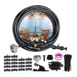 15m syst�me de brumisation, brumisateur terrasse syst�me de refroidissement de brumisation, brumisateur ...