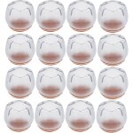 16 pices chaise casquettes patins pour meubles rond carr silicone protection plaquettes de pieds de ...