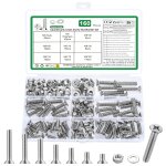 160 pcs vis m6, vis a tête fraisée cruciforme et ecrous, vis boulon et ecrous et rondelles, boulons vis ... 160 pcs vis m6, vis a tête fraisée cruciforme et ecrous, vis boulon et ecrous et rondelles, boulons vis ...