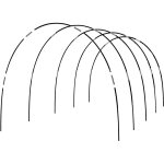 18 pièces / 30 pièces, cerceaux de serre, cadre de cerceaux de jardin pour tunnel de jardinage stable, ... 18 pièces / 30 pièces, cerceaux de serre, cadre de cerceaux de jardin pour tunnel de jardinage stable, ...