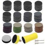 185 pices disques abrasifs 25 mm, eau / sec disques de ponage, mixte grain 60 - 10000 papier abrasif ...