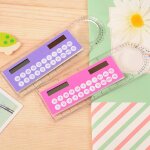 1pc 10cm règle mini calculatrice ultra - mince calculatrice multifonction d'énergie solaire pour enfants ... 1pc 10cm règle mini calculatrice ultra - mince calculatrice multifonction d'énergie solaire pour enfants ...