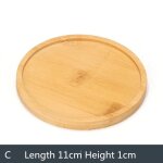 1pc 8 design support de pot de fleur charnu bonsaï pad plateau en bambou pot de fleurs en bois plateau ... 1pc 8 design support de pot de fleur charnu bonsaï pad plateau en bambou pot de fleurs en bois plateau ...