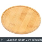 1pc 8 design support de pot de fleur charnu bonsaï pad plateau en bambou pot de fleurs en bois plateau ... 1pc 8 design support de pot de fleur charnu bonsaï pad plateau en bambou pot de fleurs en bois plateau ...