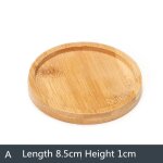 1pc 8 design support de pot de fleur charnu bonsaï pad plateau en bambou pot de fleurs en bois plateau ... 1pc 8 design support de pot de fleur charnu bonsaï pad plateau en bambou pot de fleurs en bois plateau ...