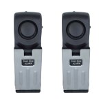 2 bloc porte alarme venteo cale porte avec alarme arrt de porte antidrapant intensit d'alarme de 110db ...