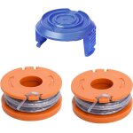 2 bobine de fil et capuchons compatible avec mac allister mgtp18li débroussailleuse tondeuse, 3, 05 m ... 2 bobine de fil et capuchons compatible avec mac allister mgtp18li débroussailleuse tondeuse, 3, 05 m ...