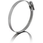 2 colliers de serrage metallique inox 80 - 100mm - colliers serrage professionnels en acier inoxydable ...