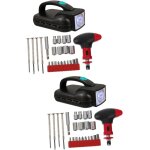 2 ensembles lampe torche multifonctionnelle avec outils kit lampe de poche urgence pour camping et plein ...