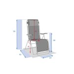 2 fauteuils de jardin relax silos vert jade - hespéride 2 fauteuils de jardin relax silos vert jade - hespéride