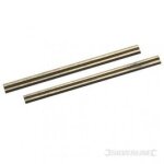 2 fers de rabot carbure de tungstène - 80 x 5, 5 x 1, 1 mm 2 fers de rabot carbure de tungstène - 80 x 5, 5 x 1, 1 mm