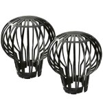 2 filtres pour goutti�res crapaudine