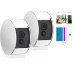 2 indoor camera - cam�ras de surveillance int�rieures - volet motoris� - d�tecteur de mouvement & vision ...