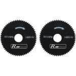 2 lames mtal pour mini - scie circulaire 400 watts