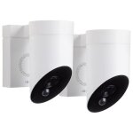 2 outdoor camera blanches 2 - cam�ras de surveillance ext�rieures sans fil