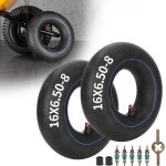 2 pack 16x6. 50 - 8 16x650 - 8 chambre  air avec avec accessoires dinstallation pour atv quad 4 roues ...