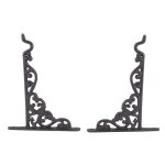2 paquets de cintres pour plantes en fonte, crochet mural de panier suspendu avec vis, supports muraux ... 2 paquets de cintres pour plantes en fonte, crochet mural de panier suspendu avec vis, supports muraux ...