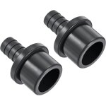 2 paquet pvc tuyau raccord - eau tube connecteur, 16mm barbillon droit tuyau joint, appliquer � ext�rieur ...