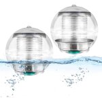 2 pcs lumière de piscine, 7 couleurs changement solaire flottant lumière etang, lumière etanche en solaire ... 2 pcs lumière de piscine, 7 couleurs changement solaire flottant lumière etang, lumière etanche en solaire ...