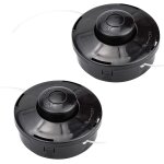 2 pcs tonte accessoires fil tte  double filetage automatique tte de dbroussailleuse universelle filetage ...
