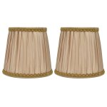 2 pièces abat - jour en tissu simple abat - jour pour e14 vis chandelier lampe table lumière lustre or ... 2 pièces abat - jour en tissu simple abat - jour pour e14 vis chandelier lampe table lumière lustre or ...