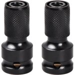 2 pièces adaptateurs de douille, adaptateur carrés impact accessoires pour clés a chocs à tige à cliquet ... 2 pièces adaptateurs de douille, adaptateur carrés impact accessoires pour clés a chocs à tige à cliquet ...